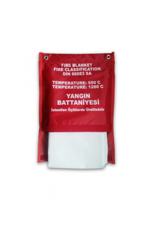 Yangın Battaniyesi Çantalı 100 Cm X 150 Cm