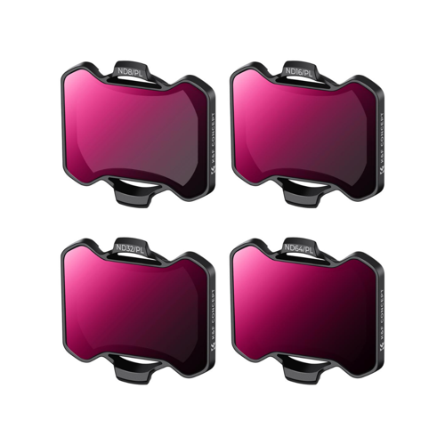 DJI Avata 2 Uyumlu ND/PL8 + ND/PL16 + ND/PL32 + ND/PL64 Filtre Seti 4'lü