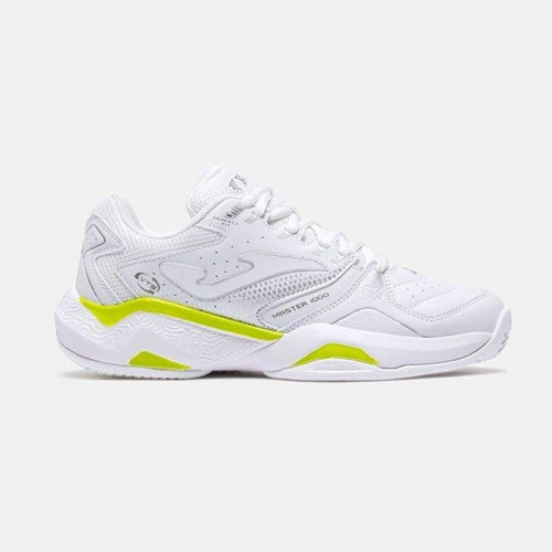 TM10LW2602C Master Toprak Kort Kadın Tenis Ayakkabısı - Beyaz/Sarı