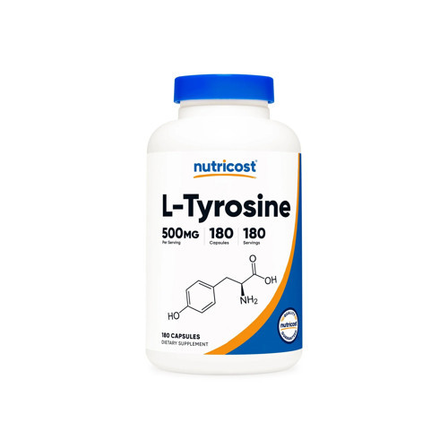 L-Tyrosine 500 Mg 180 Kapsül - L-Tirozin Amino Asit