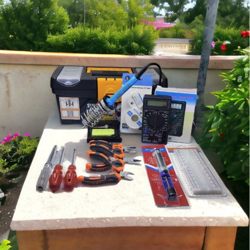 Meslek lisesi Elektrik bölümüne özel takım sandık