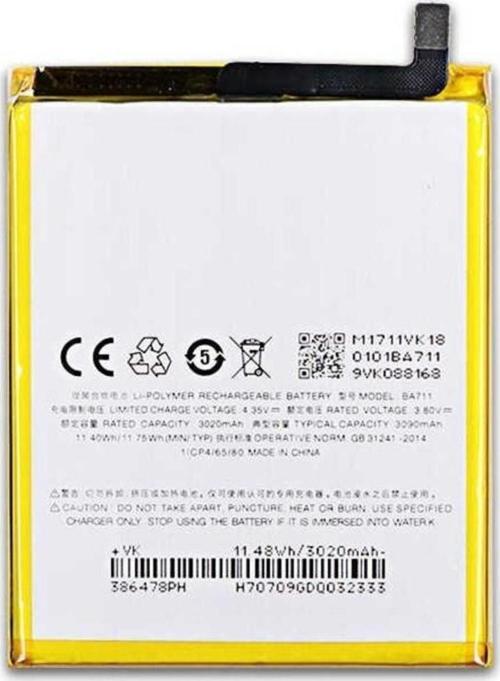 Meizu M6 Ba711 Pil Batarya