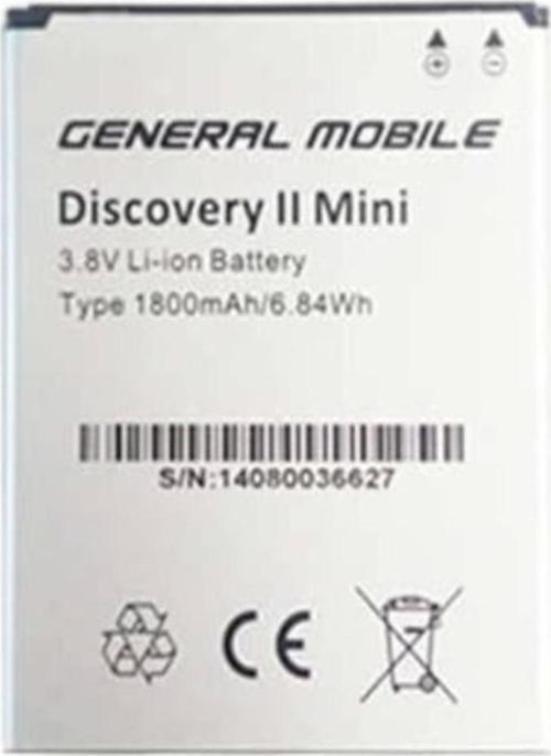 General Mobile Discovery 2 Mini Pil Batarya