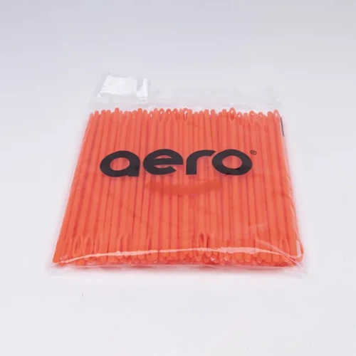 Çuvaldız Plastik Geniş Delik Uzun 20 cm (100 Adet) Kırmızı