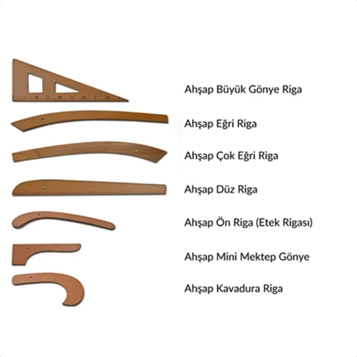 Riga Takımı Ahşap (7 Parça)