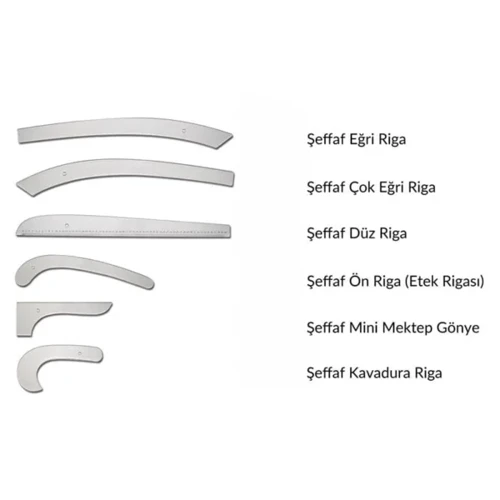 Riga Takımı Plastik (6 Parça)