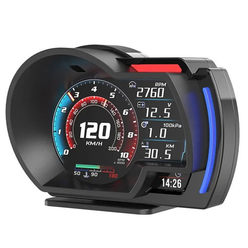 ® Ally A520 OBD2 + GPS Head Up Display HUD Dijital Hız Göstergesi RPM & Sıcaklık & Basınç Tak