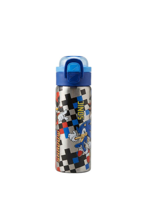 Çift Fonksiyon Kapaklı Çelik Matara 600Ml 3817