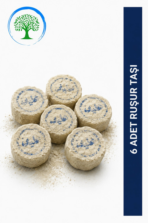 ÇareBurada Ruşur Taşı 6 Adet | Beyazlatıcı Ölü Derilerden Arındırıcı Yüz ve Vücut Peelingi ( İran Ha
