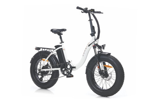 Voniq-S Eco 20 Jant 42 Folding Fat Bike Elektrikli Bisiklet White