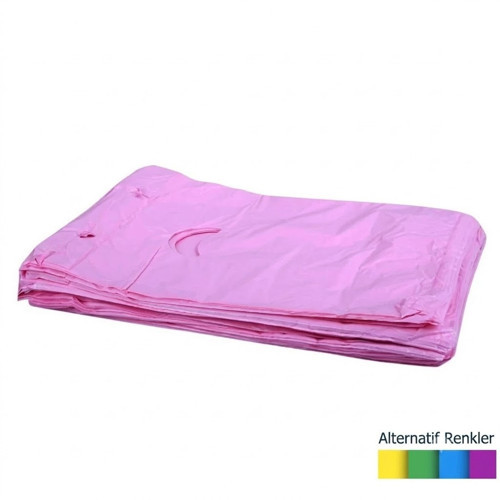 ŞeyliŞeyler - Blok Poşet 20x30 cm No:0 Askılı Şeffaf Hışır Poşet (1 Paket - 500 Adet)