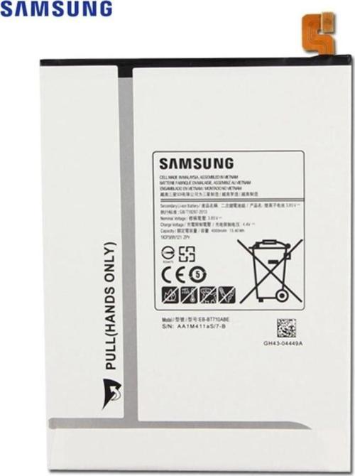 Samsung Galaxy Tab S2 Sm-T710 Eb-Bt710Aba Tablet Batarya - Pil