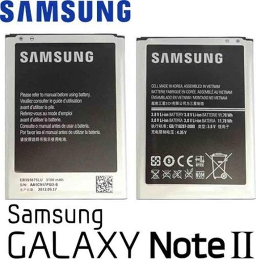 Samsung Note 2 Pil Batarya N7100 3100 Mah