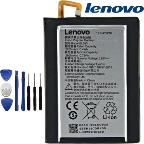 Lenovo Vibe S1 Lite Pil Batarya Bl260 Tamir Seti
