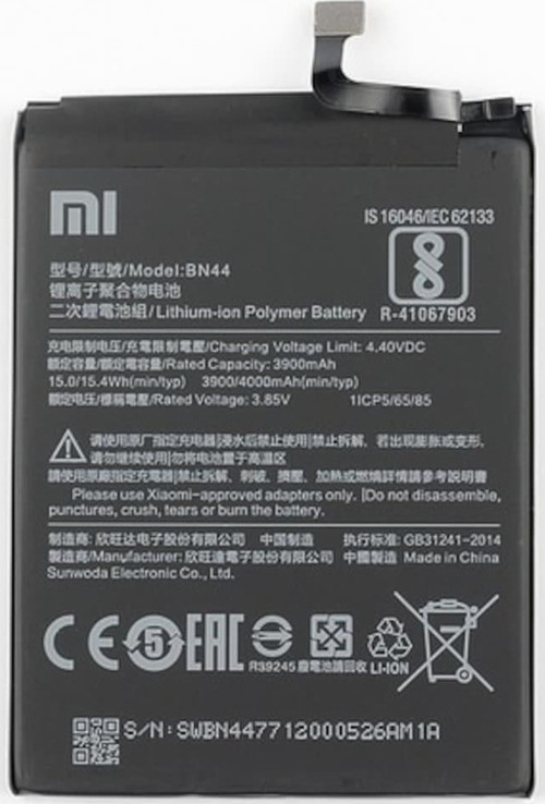 Xiaomi Redmi 5 Plus Bn44 Batarya Pil