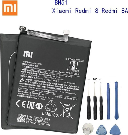 Xiaomi Redmi 8 - Redmi 8A Bn51 Batarya Pil + Tamir Seti