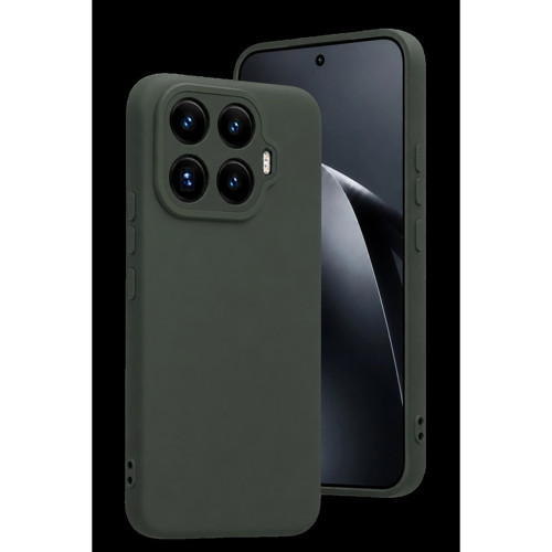 Xiaomi Mi 17t Nano İçi Kadife Silikon - Koyu Yeşil
