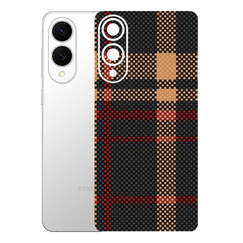 Samsung Galaxy S25 Edge ile Uyumlu Rainbow Serisi Premium Arka Kapak Kaplama(Kenarlar Yoktur!)