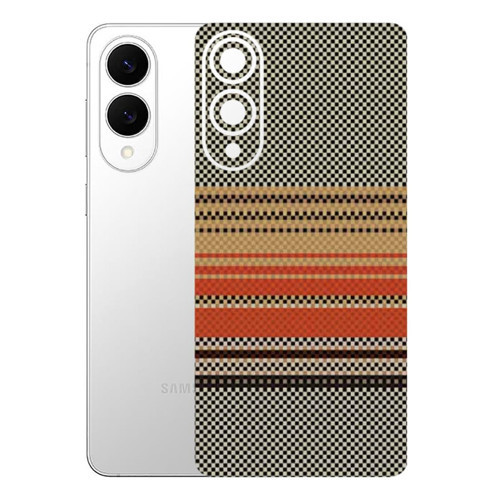 Samsung Galaxy S25 Edge ile Uyumlu Rainbow Serisi Premium Arka Kapak Kaplama(Kenarlar Yoktur!)