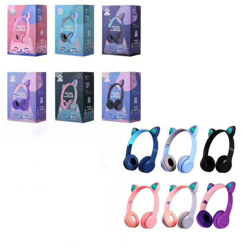 WİRELESS USB ŞARJLI KULAKLIK IŞIKLI - BLUETOOTH - KULAKLI - KATLAMALI PL-2036 (5639)