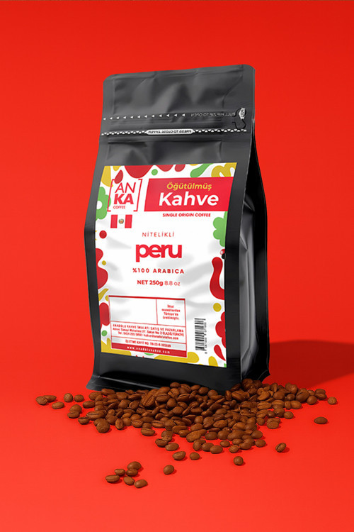 Peru Nitelikli Taze Öğütülmüş Filtre Kahve 250 G – %100 Arabica Single Origin