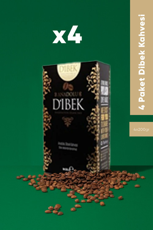 Geleneksel Dibek Kahvesi 200Gr 4'Lü Paket