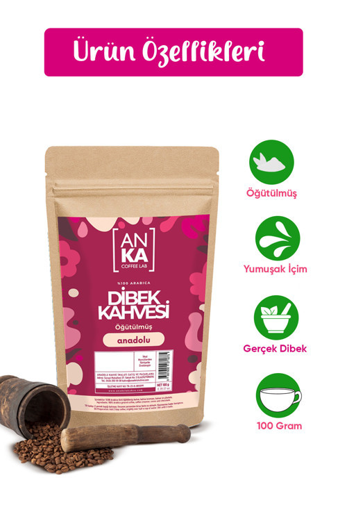 Kahvesi Türk Dibek Kahvesi 100 Gram Gerçek Dibek Tadı