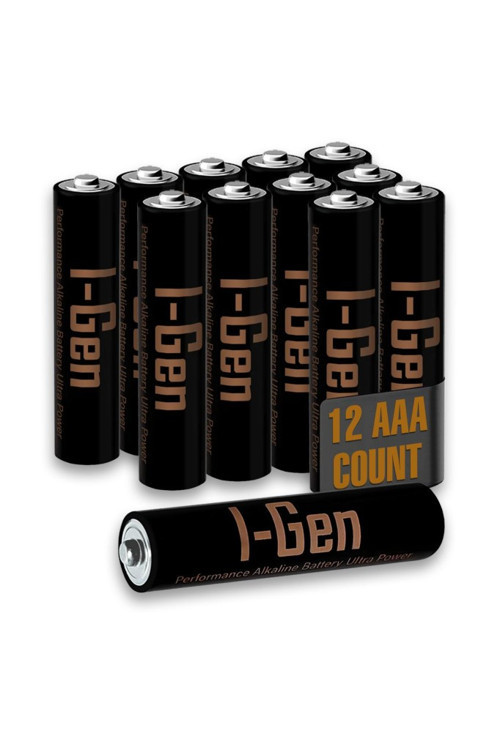 A117 Ultra Alkalin AAA İnce Kalem Pil 12'li Paket LR03 1.5V