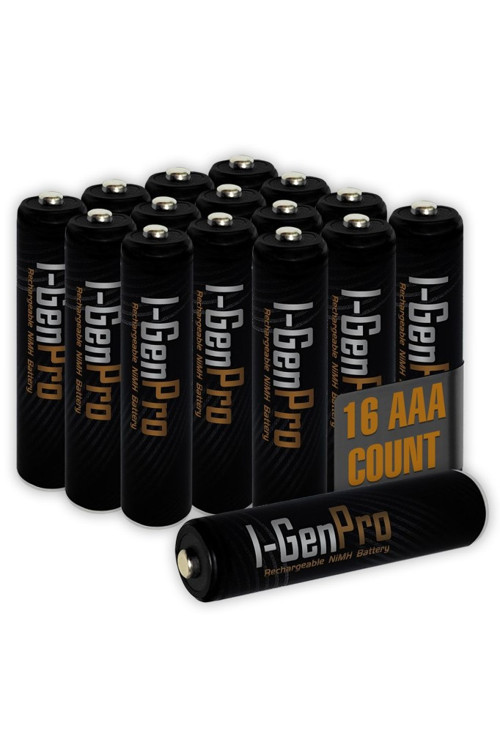 Pro P134 16 Adet AAA 1100 mAh Şarj Edilebilir İnce Kalem Pil 1.2V Ni-MH Şarjlı Pil