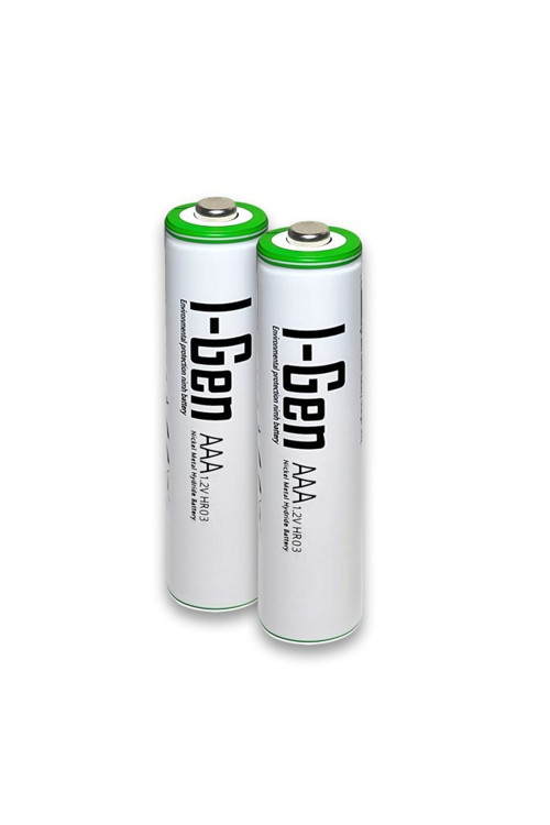 B139 2 Adet AAA 900 mAh Şarj Edilebilir İnce Kalem Pil 1.2V Ni-MH Şarjlı Pil