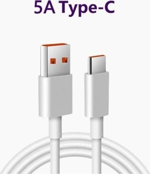 Xiaomi Uyumlu 5A 33w Usb Type-c Turbo Hızlı Şarj Kablosu Orjinal