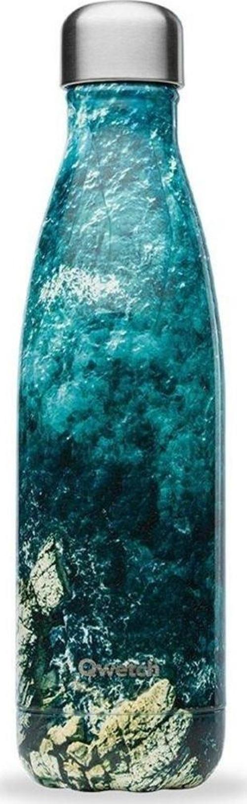 QD3438 Özel Tasarımlı Isı Yalıtımlı 500ml Termos - Deniz Desenli