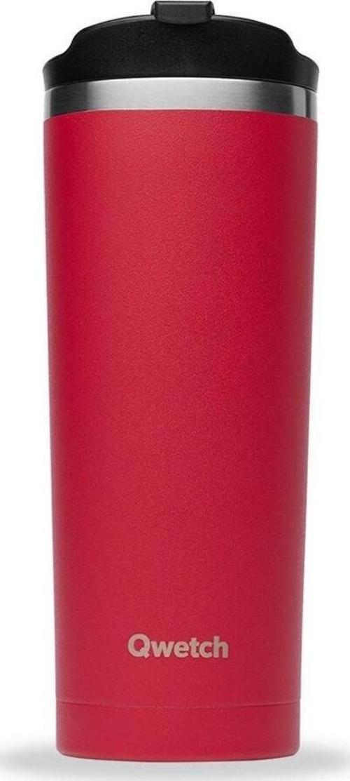 QM6097 Isı Yalıtımlı 470ml Termos Mug – Kırmızı