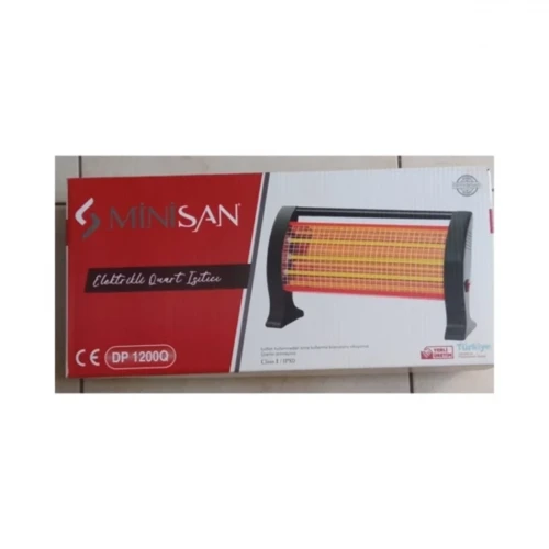 Elektrikli Quartz Isıtıcı Dp 1200Q Minisan