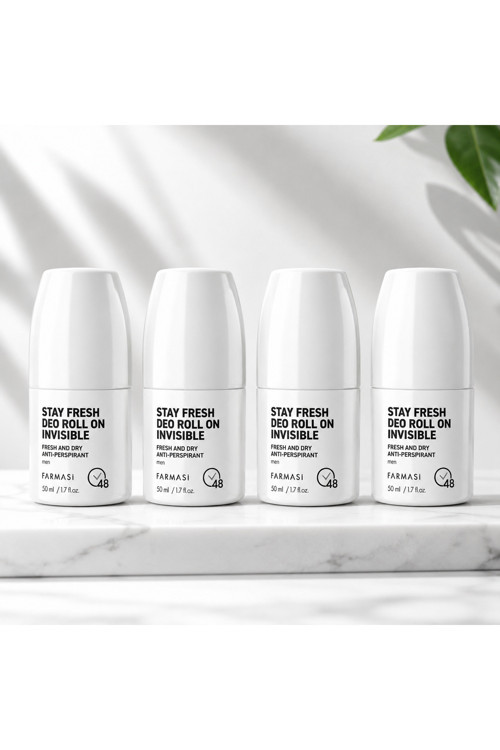 Stay Fresh Invisible Erkek Deo Roll-On 50 Ml Avantajlı 4’Lü Paket