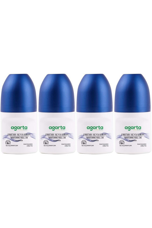 Roll-On Erkek 50 ML Fresh Sensatıon (24 Saat Etkili Ter Kokusu Önleyici) (4 Lü Set)