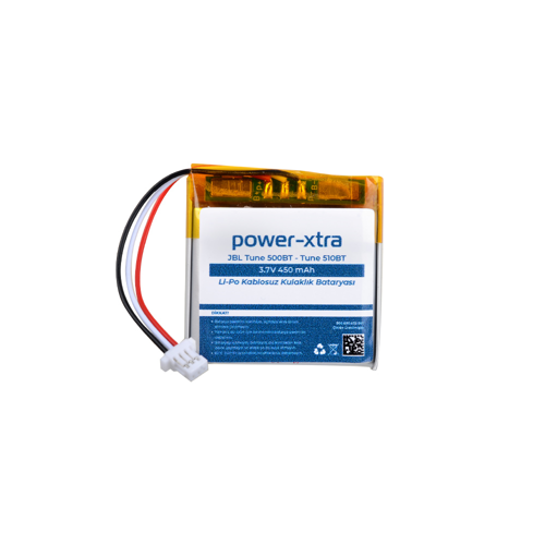 - JBL Tune 500BT-Tune 510BT 3.7V 450mAh Li-po Kablosuz Kulaklık Bataryası