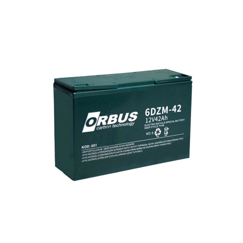 6-DZM-42 12V 42 Ah Elektrikli Bisiklet Aküsü
