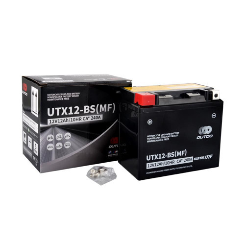 UTX12-BS 12V 12 Ah Motosiklet Aküsü