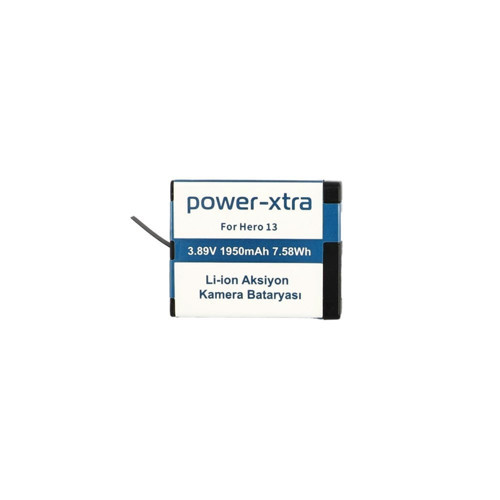 - Hero 13 - 3.89V 1950 mAh Li-ion Aksiyon Kamera Bataryası