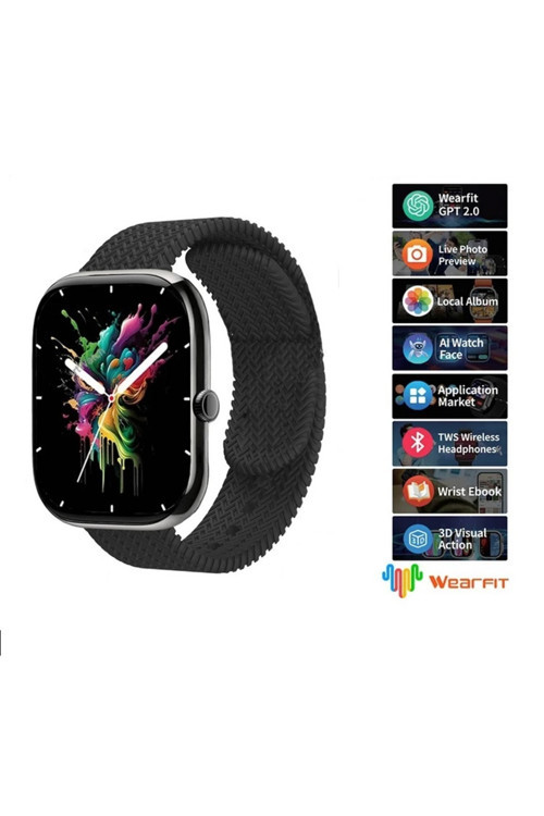 Yeni Akıllı Saat HK10 PRO MAX+ 46mm AMOLED Bluetooth Çağrı NFC Akıllı KOL Saati SMART WATCH
