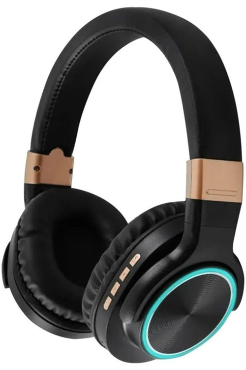 HZ-BT760 Bluetooth Kulaklık Hafıza Kartı ve Aux Girişli Fm Radyolu Şarjlı Kulaküstü Kablosuz Kulaklık Super Bass