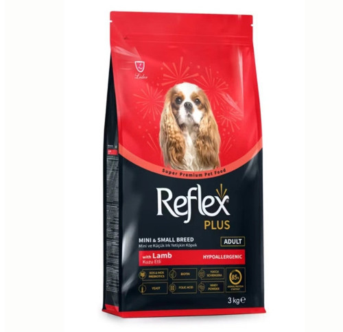 Plus Kuzu Etli 3 kg Mini ve Küçük Irk Yetişkin Köpek Maması