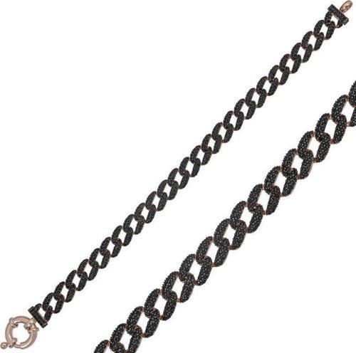 925 Ayar Gümüş Siyah Taşlı Gurmet Bileklik