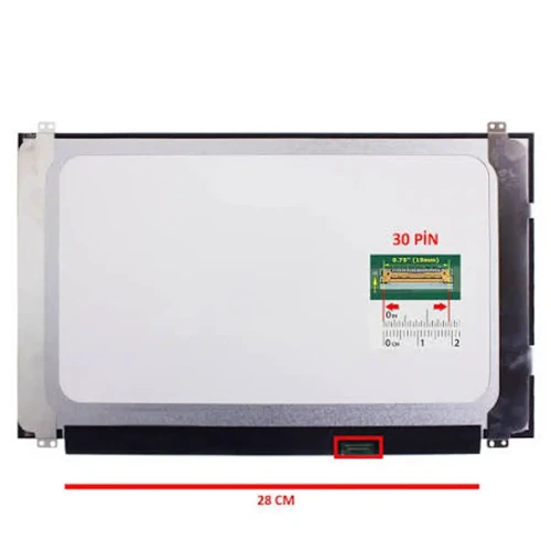 NT156WHM-N22 15.6 inç 1366x768 30 Pin 350mm Notebook Laptop LCD LED Ekran
