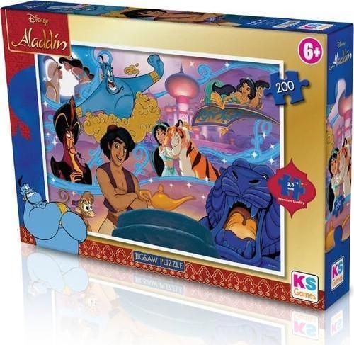200 Parça Puzzle Alladdin Lisanslı Ürün