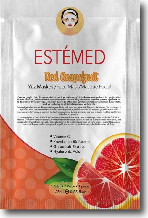 Kırmızı Greyfurt Kağıt Maske - Sheet Mask Red Grapefruit