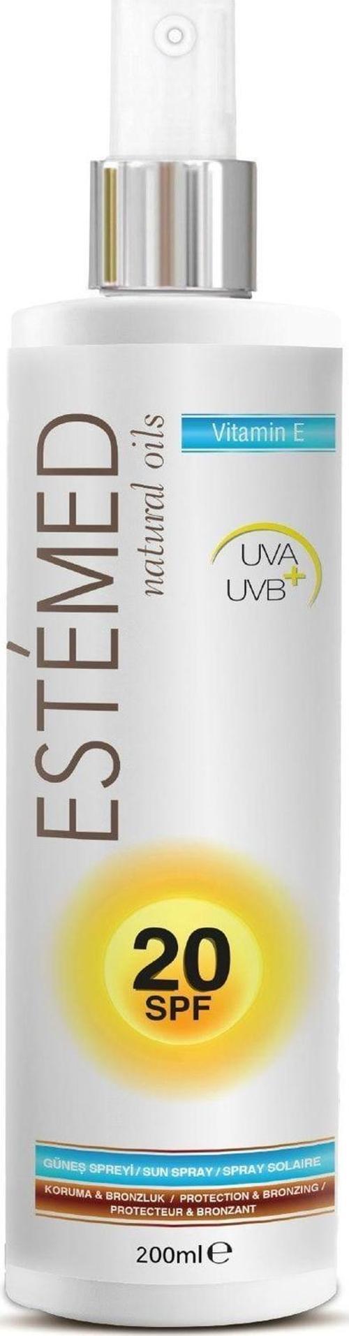 Koruyucu Bronzlaştırıcı Güneş Spreyi & Protective Bronzing Sun Spray 20SPF 200ml