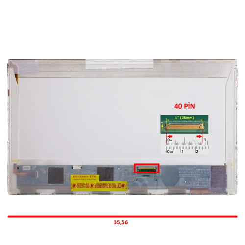 LTN160AT06-U03 16 inç 1366x768 40 Pin Standart Notebook Laptop LCD LED Ekran
