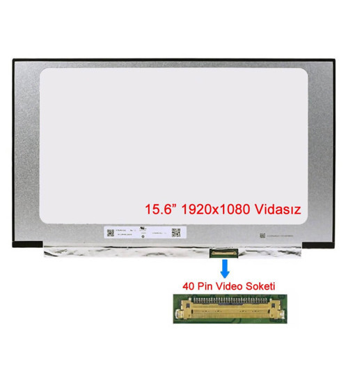 ASUS FX506HC-HN429W-Gaming 15.6 inç 40 Pin IPS 144Hz Notebook Laptop LCD LED Ekran
